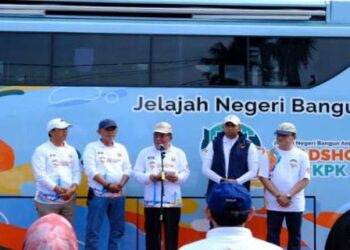 Wagub Sani Harap Roadshow Bus KPK Jadi Sarana Edukasi Bagi Publik Dalam Upaya KPK Berantas Korupsi