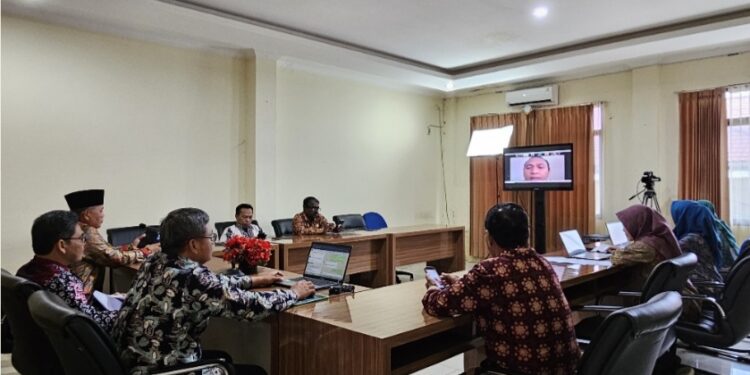 Kanwil Kemenag Jambi Ikuti Secara Daring Rapat Progres Implementasi PIKK Triwulan I