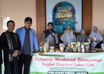 PW IPARI Jambi Pamerkan Produk Unggulan Khas Jambi pada Retreat Nasional Penyuluh Agama Se-Indonesia