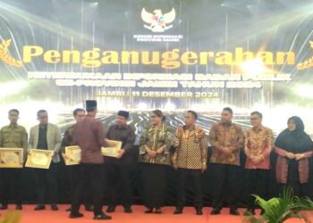 Dua Tahun Berturut-turut, Kanwil Kemenag Jambi Raih Penghargaan Badan Publik Informatif
