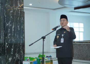 Jelang Lebaran, Bersama Forum CSR Pemkot Jambi Salurkan 700 Paket Sembako untuk Pekerja Non-ASN