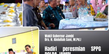 Wagub Sani Hadiri Peresmian SPPG Polda Jambi
