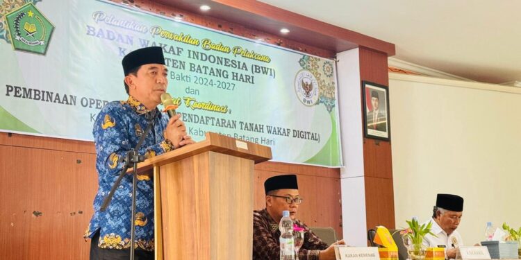 Kanwil Kemenag Jambi Gandeng BWI Batang Hari Perkuat Kolaborasi dalam Pengelolaan Wakaf
