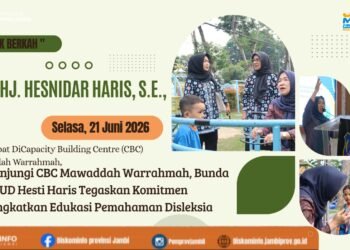 Bunda PAUD Hesti Haris Tegaskan Komitmen Tingkatkan Edukasi Disleksia saat Kunjungi CBC Mawaddah Warrahmah