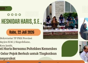TP PKK Jambi dan Poltekkes Kemenkes Perkuat Edukasi Gizi Lewat Program Pojok Berkah