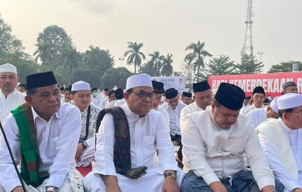 Rektor UIN STS Jambi Ikut Salat Istisqa, Berikhtiar Memohon Hujan di Tengah Kemarau Panjang