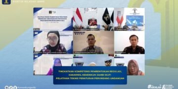 Kakanwil Kemenkum Jambi Ikuti Pelatihan Teknis untuk Tingkatkan Kompetensi Pembentukan Regulasi